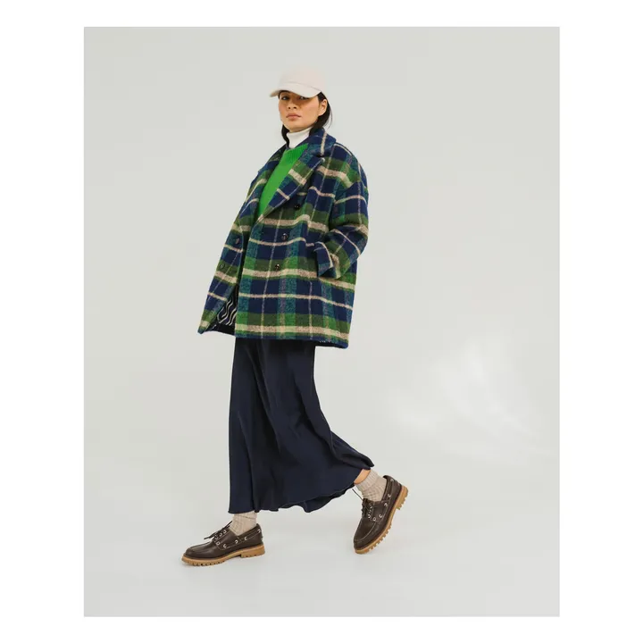 Manteau Bastille Fiona Laine | Vert- Image produit n°0