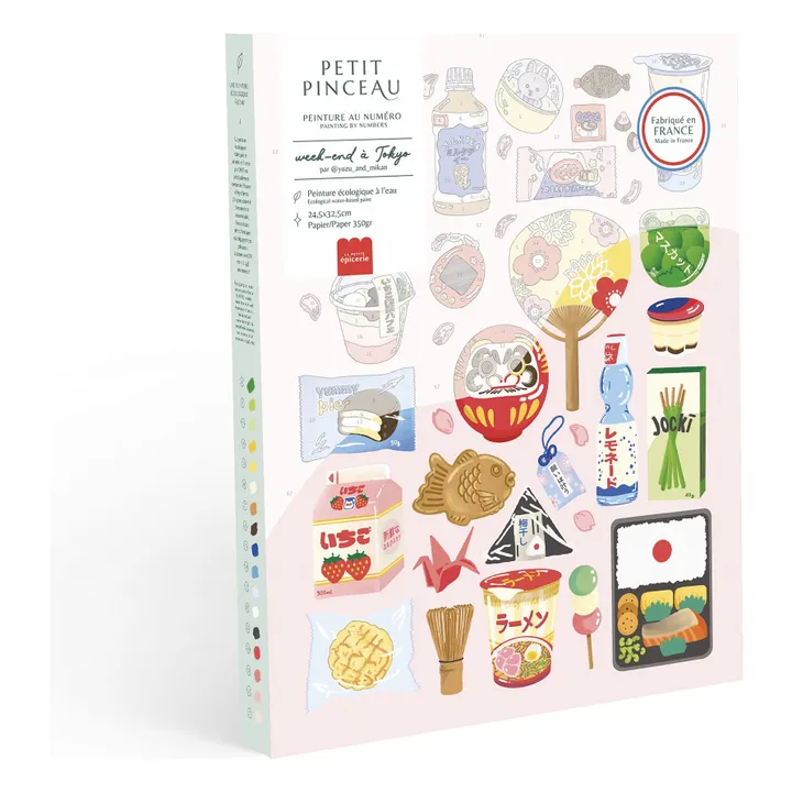 Kit de peinture au numéro - Week-end à Tokyo- Image produit n°0
