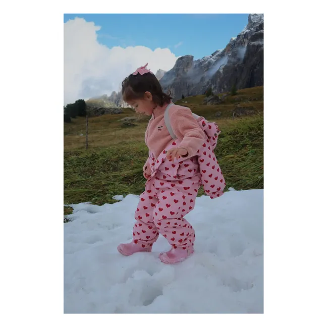 Combinaison de Ski Nohr Cœurs | Rose
