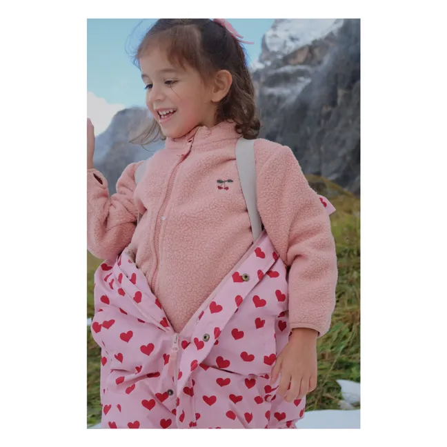 Combinaison de Ski Nohr Cœurs | Rose