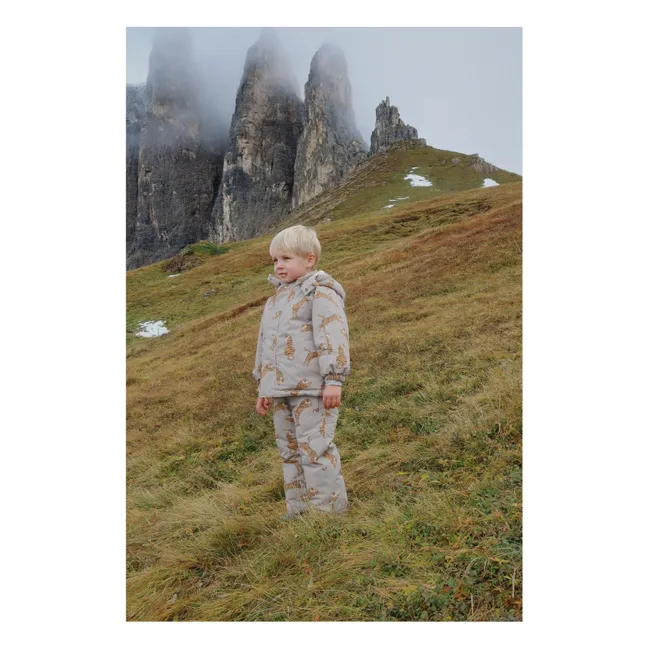 Giacca da sci Mismou Cheetah | Marrone