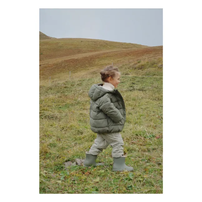 Doudoune Alpi Citron Fibres Recyclées | Vert kaki