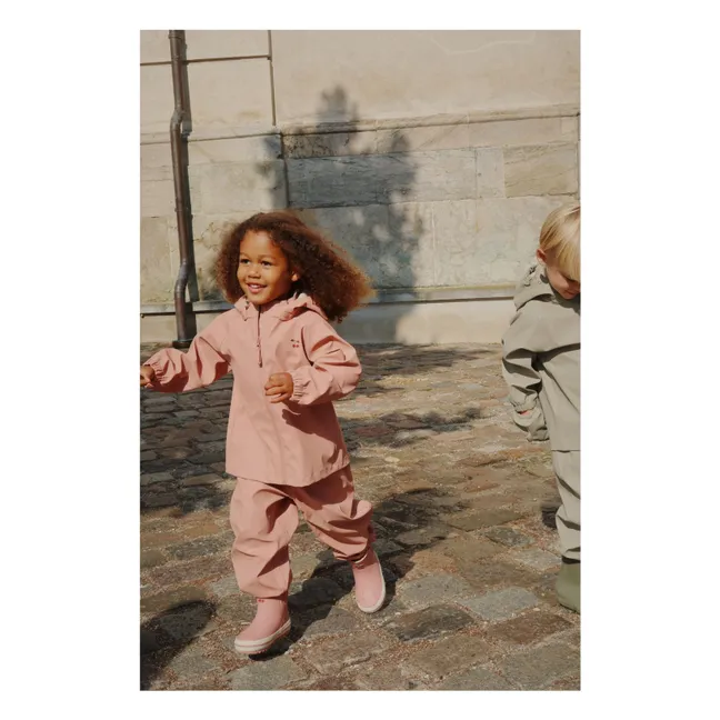 Plainy Cerises Rain Set | Rosa