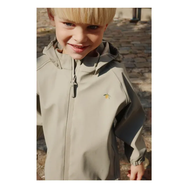 Ensemble de Pluie Plainy Citron | Vert kaki