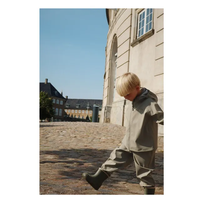 Ensemble de Pluie Plainy Citron | Vert kaki