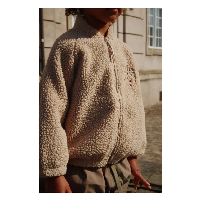 Bomber Façon Sherpa Jazz Gorille | Beige