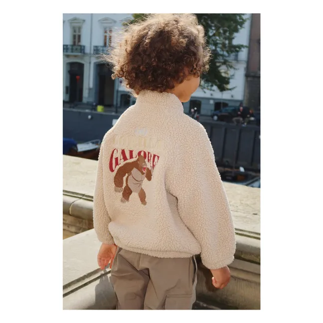 Bomber Façon Sherpa Jazz Gorille | Beige