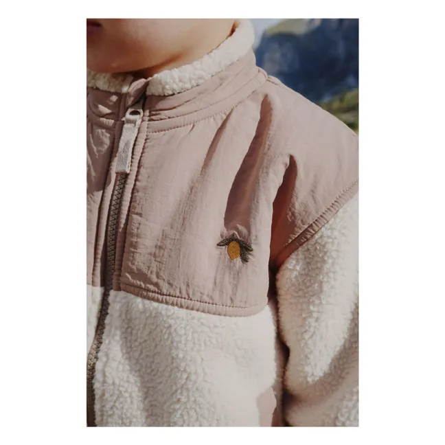 Veste Façon Sherpa Flynn Fibres Recyclées | Beige