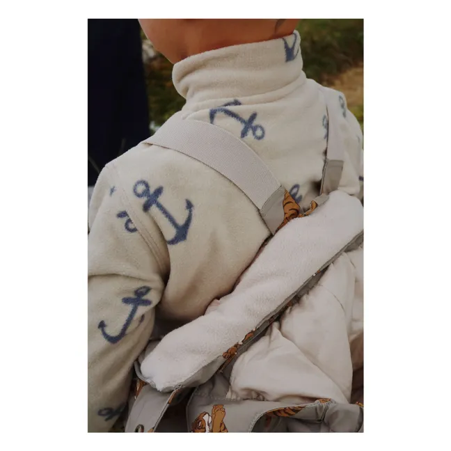 Tavi Arches Polar Zip Sweat Fibras Recicladas | Beige