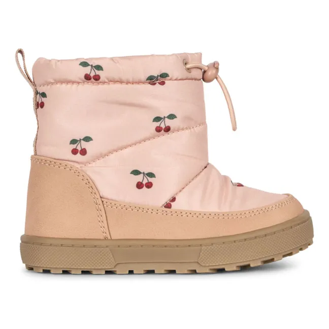 Bottes de Neige Storma Cerises | Rose pâle