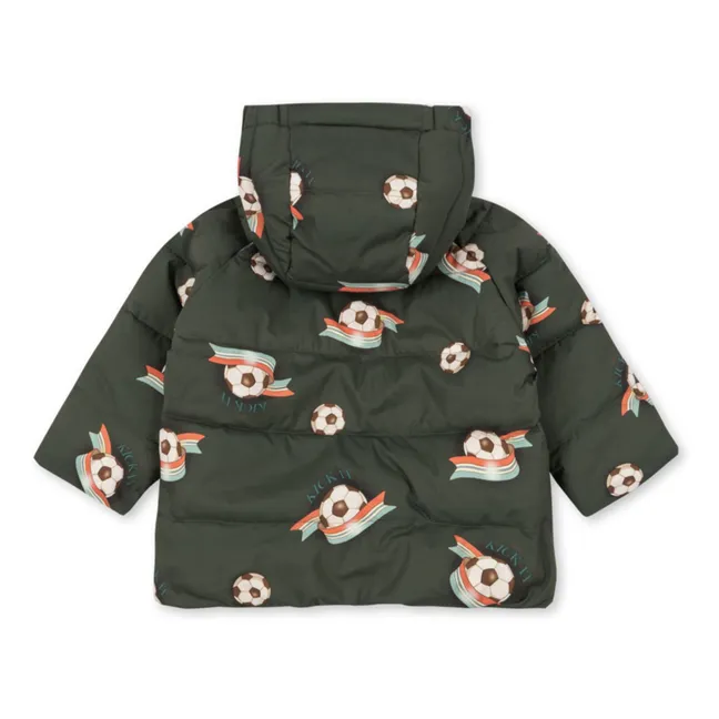 Piumino Nuka in fibra riciclata | Verde