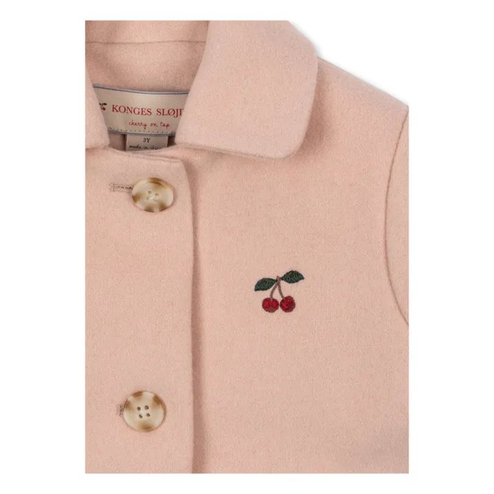 Novella Wool Coat | Peach- Product image n°4