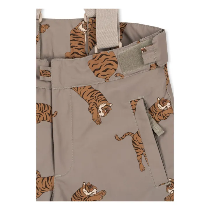 Pantalon de Ski Mismou Guépards | Marron- Image produit n°4