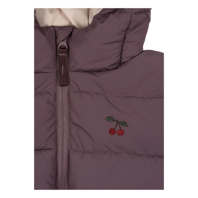 Doudoune Alpi Cerises Fibres Recyclées | Violet