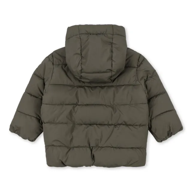 Daunenjacke Alpi Citron aus recycelten Fasern | Khaki