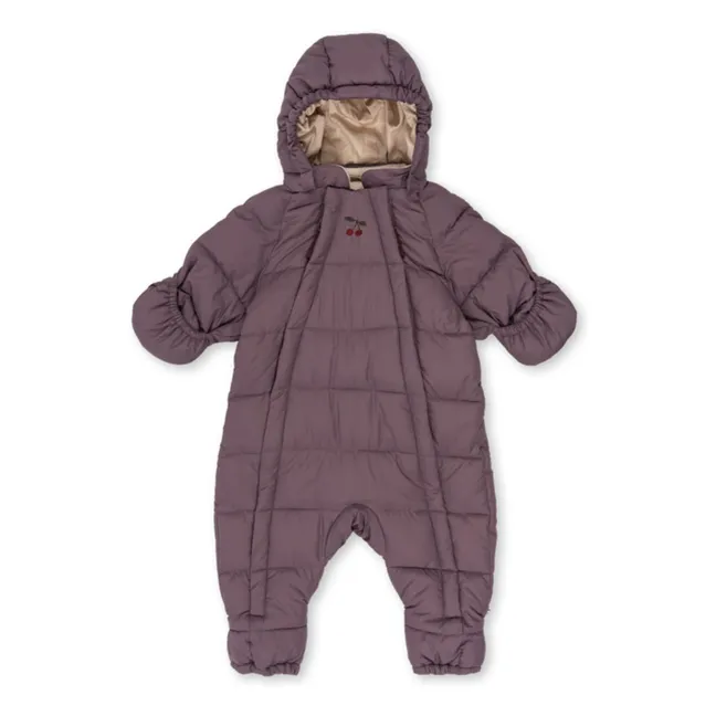 Pilote Matelassé Alpi Cerises Recycled Fibers | Purple