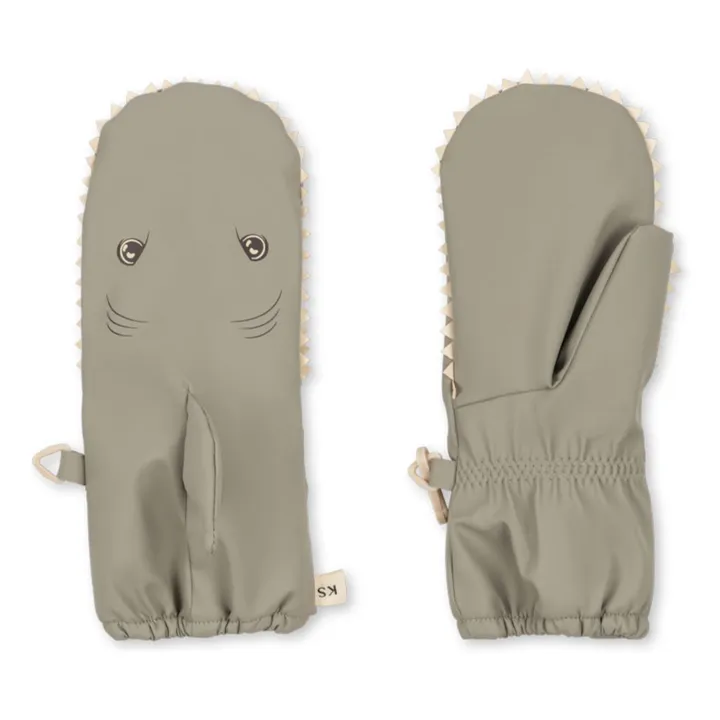 Mitaines Plainy Requins | Vert kaki- Image produit n°0