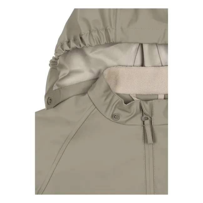 Ensemble de Pluie Plainy Citron | Vert kaki