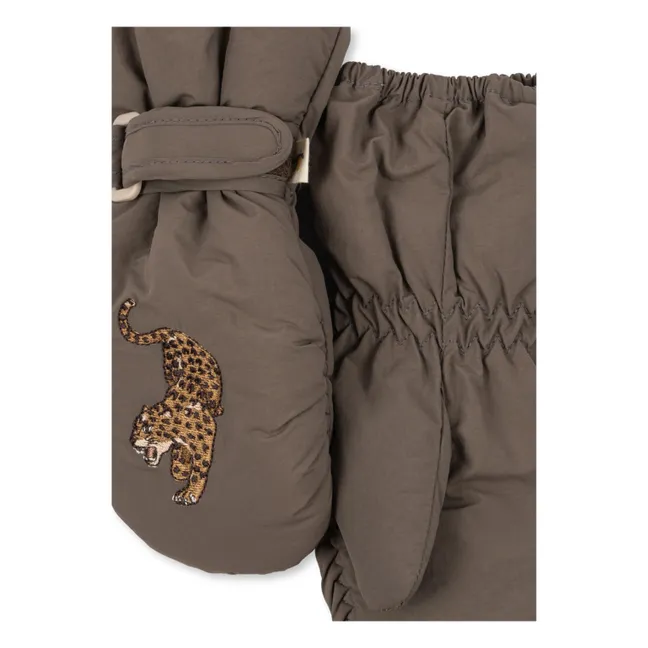 Moufles Juno Guépards | Marron