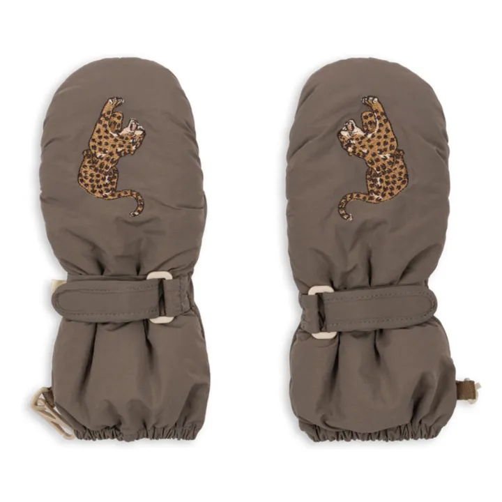 Moufles Juno Guépards | Marron- Image produit n°1