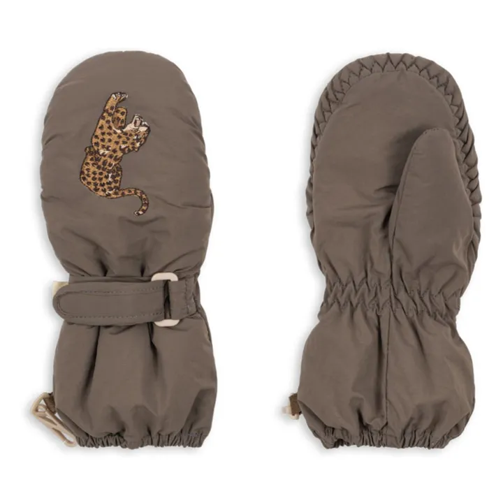 Moufles Juno Guépards | Marron- Image produit n°0