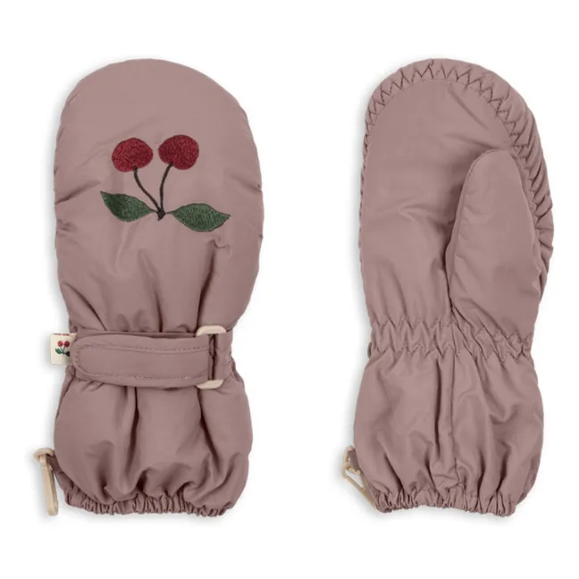Juno Cherry Mittens | Mauve