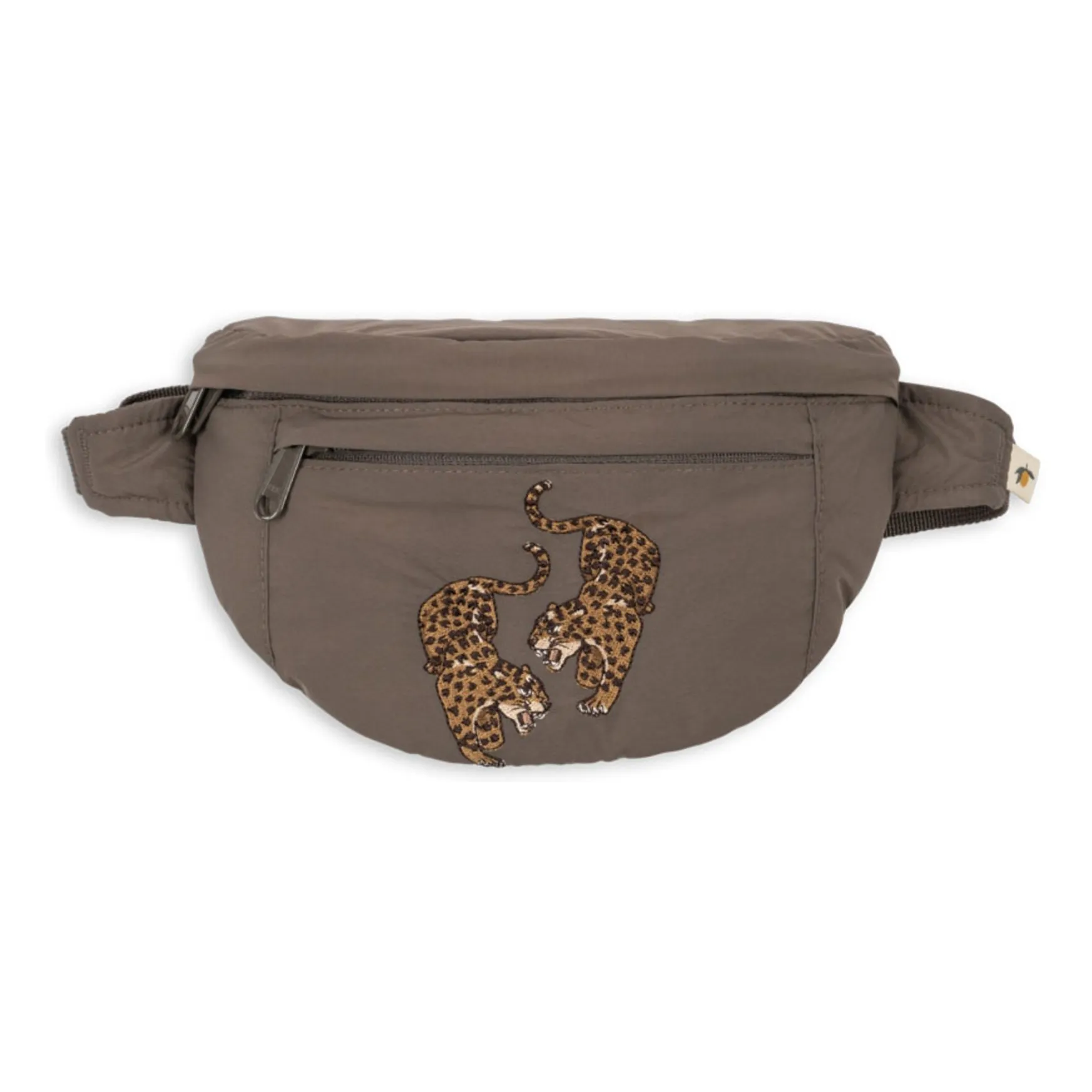 Konges Sløjd Brown Juno Cheetah Banana Bag