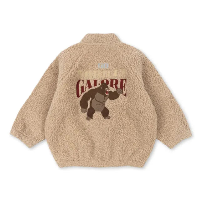 Jazz Gorilla Sherpa Bomber | Beige