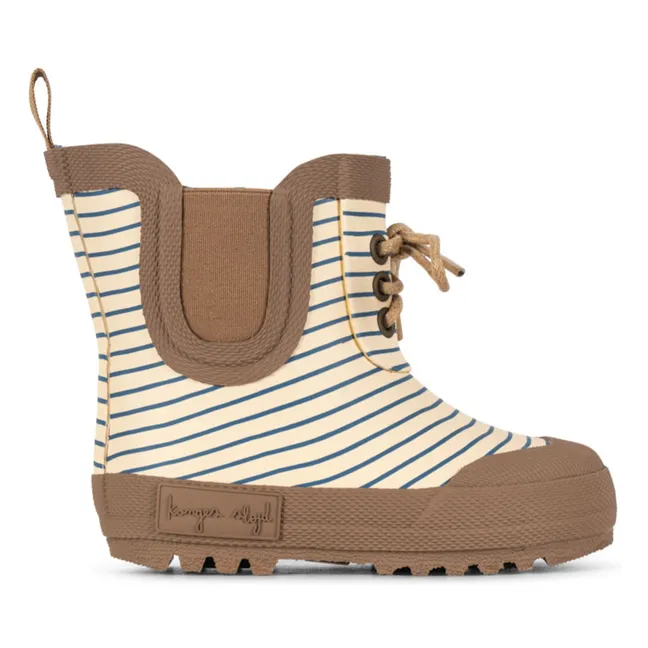 Botas de lluvia térmicas a rayas | Crudo