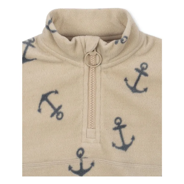 Sweat Zippé Polaire Tavi Arches Fibres Recyclées | Beige- Image produit n°4