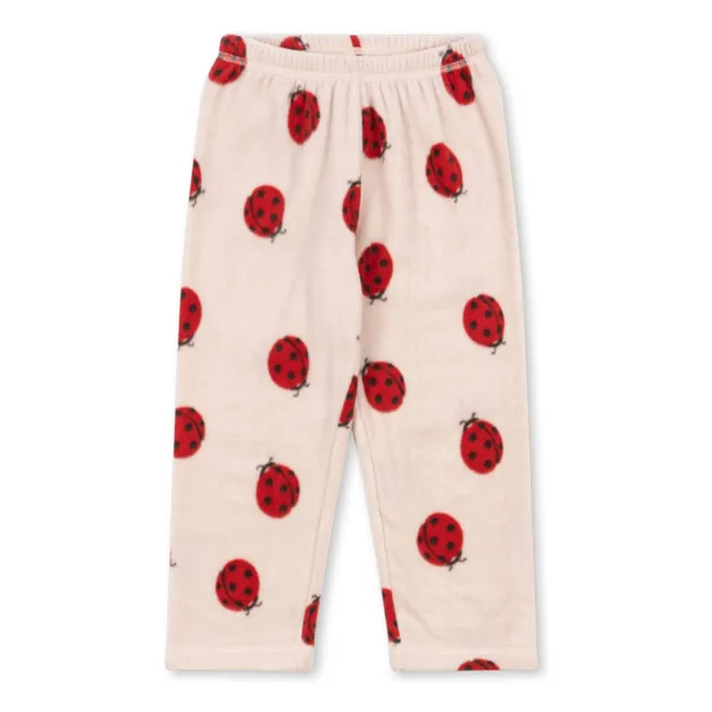 Pantalon Polaire Tavi Coccinelles Fibres Recyclées | Ecru
