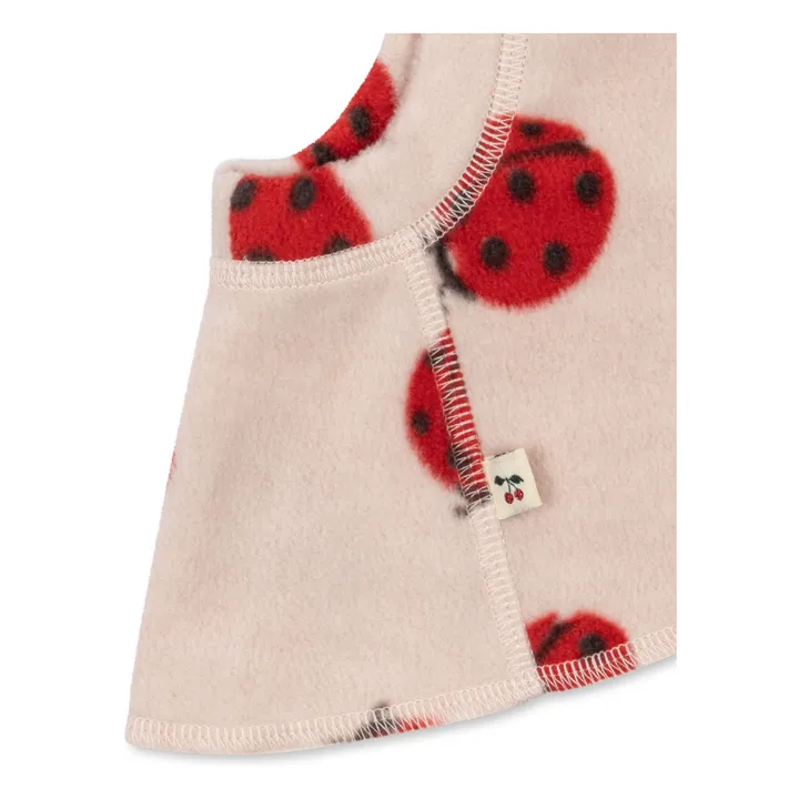 Balaclava Façon Sherpa Tavi Cerises Fibres Recyclées | Ecru- Image produit n°3