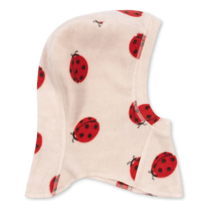 Balaclava Façon Sherpa Tavi Cerises Fibres Recyclées | Ecru- Image produit n°0