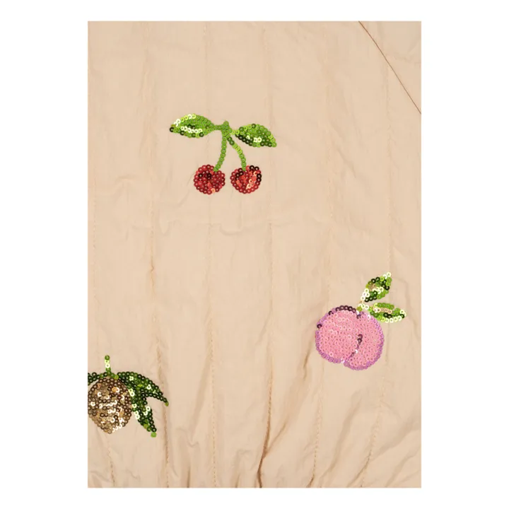 Bomber Sequins Juno Fruits | Ecru- Image produit n°4
