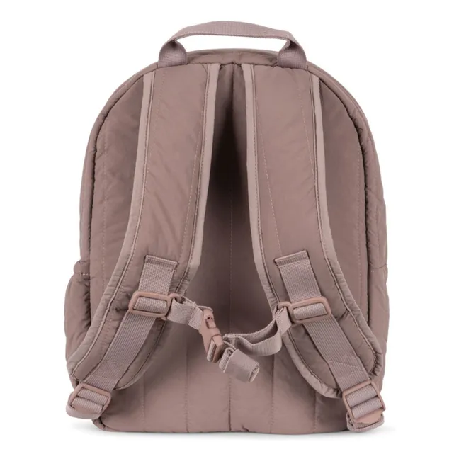 Sac à Dos Matelassé Juno Cerises | Mauve