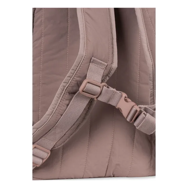 Sac à Dos Matelassé Juno Cerises | Mauve