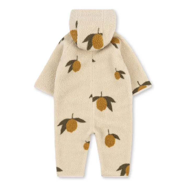 Pilote Façon Sherpa Jody Citrons Fibres Recyclées | Beige- Image produit n°1