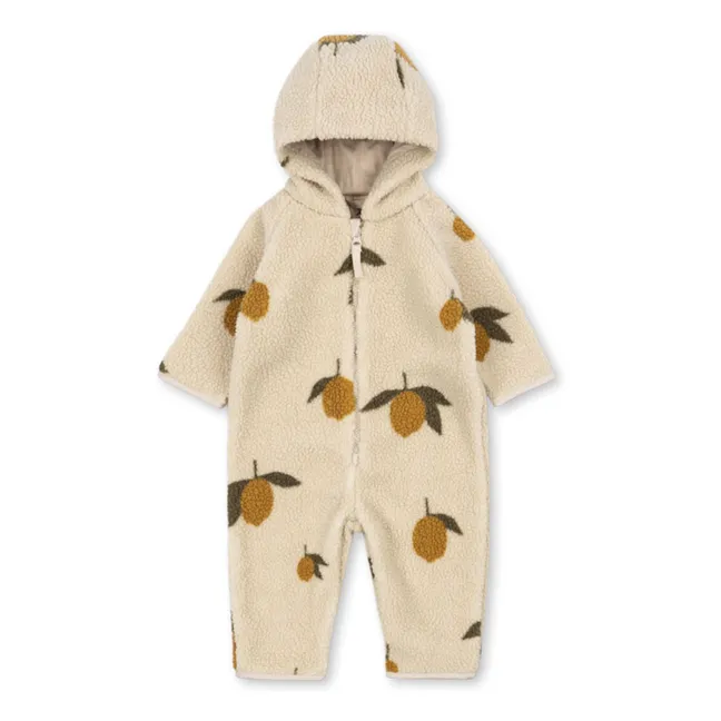 Pilote Façon Sherpa Jody Citrons Fibres Recyclées | Beige