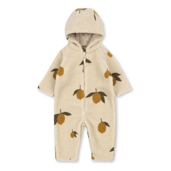 Pilote Façon Sherpa Jody Citrons Fibres Recyclées | Beige- Image produit n°0