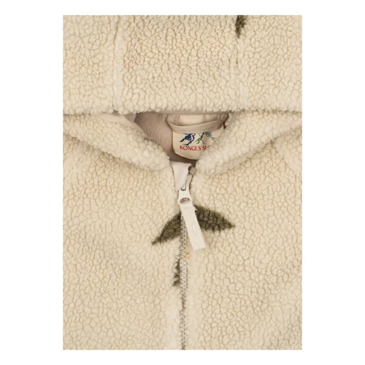 Pilote Façon Sherpa Jody Citrons Fibres Recyclées | Beige- Image produit n°2