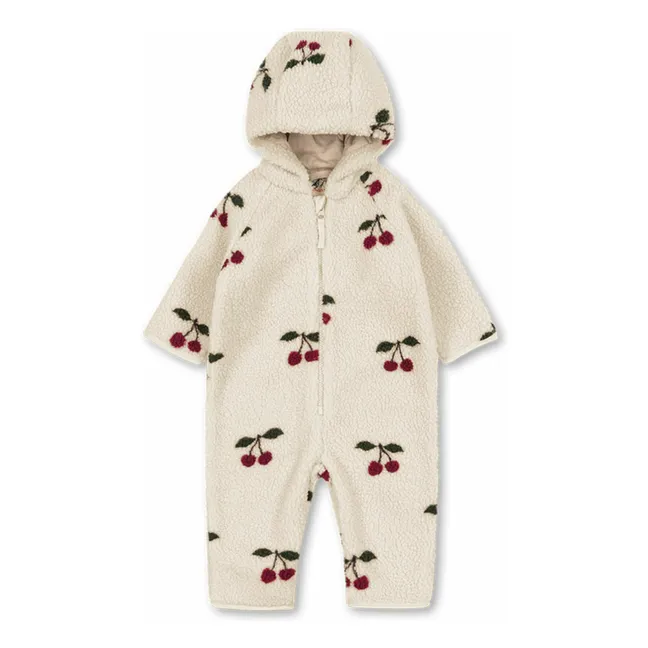 Pilote Sherpa Jody Cerises Recycled Fibers | Ecru