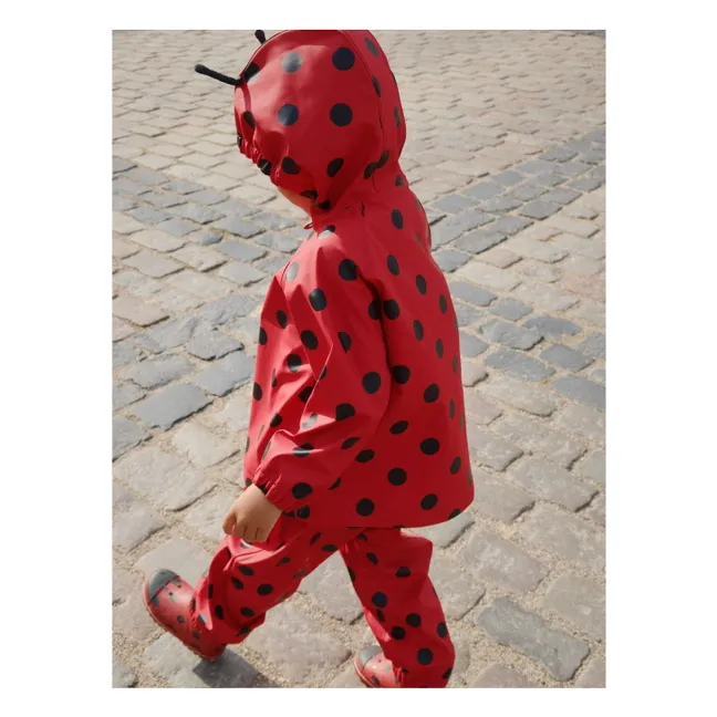 Botas de lluvia con relleno Cinelle | Rojo