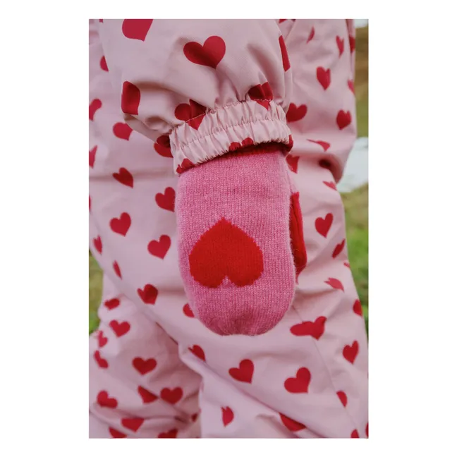 Mitaines Collette Laine | Rose