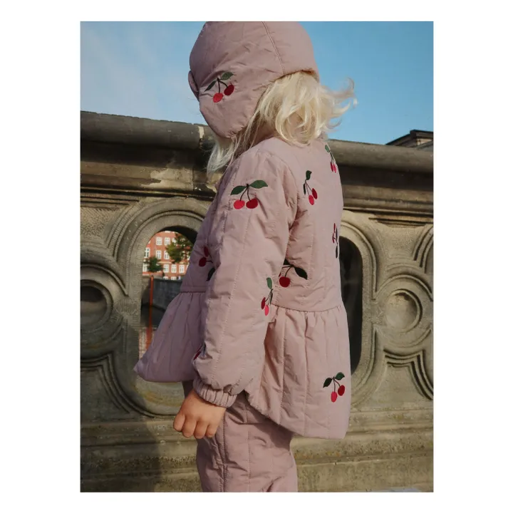 Chapka Juno Cerises | Mauve- Image produit n°7