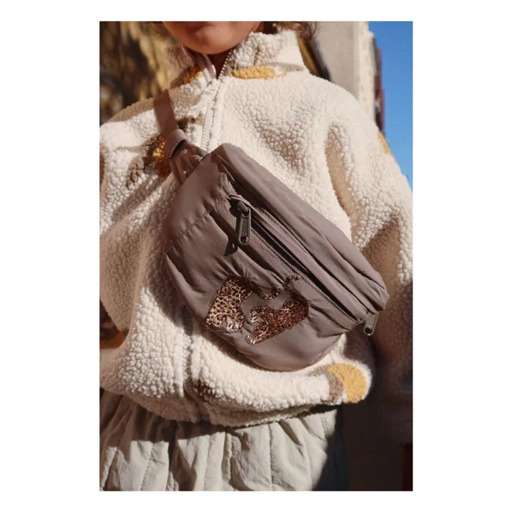 Sac Banane Juno Guépards | Marron- Image produit n°1