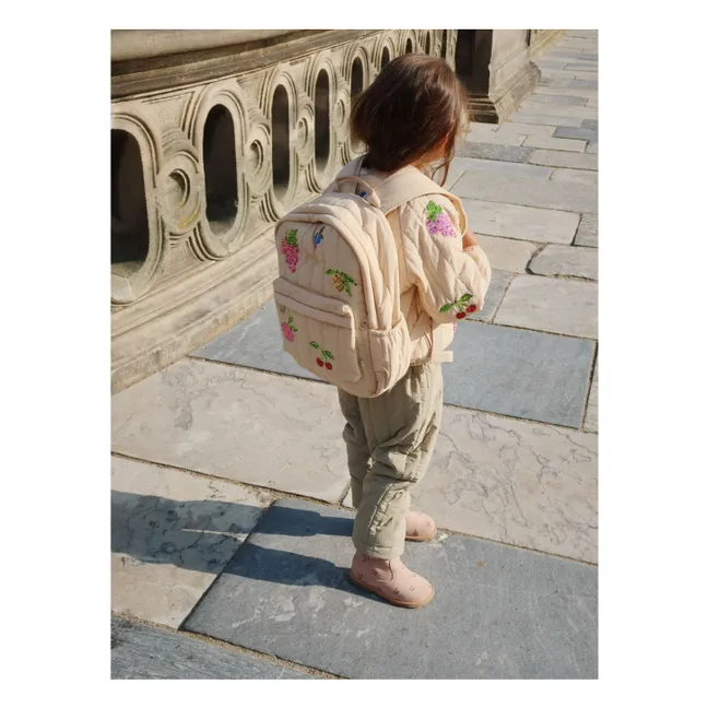 Bomber Sequins Juno Fruits | Ecru