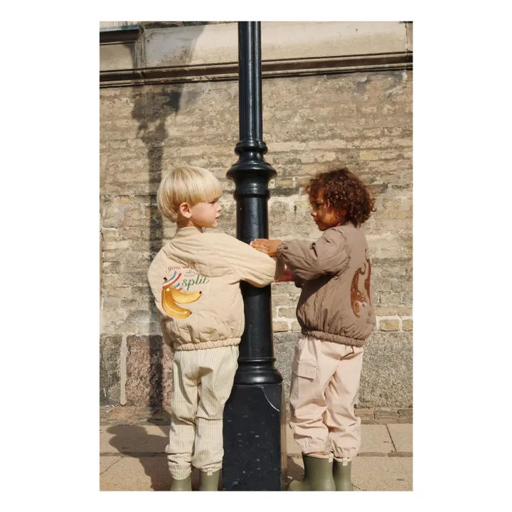 Bomber Juno Guépards | Marron- Image produit n°6