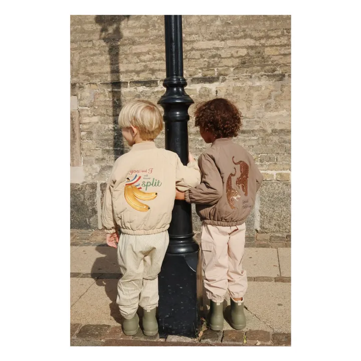 Bomber Juno Guépards | Marron- Image produit n°5