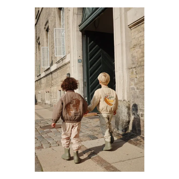 Bomber Juno Guépards | Marron- Image produit n°2