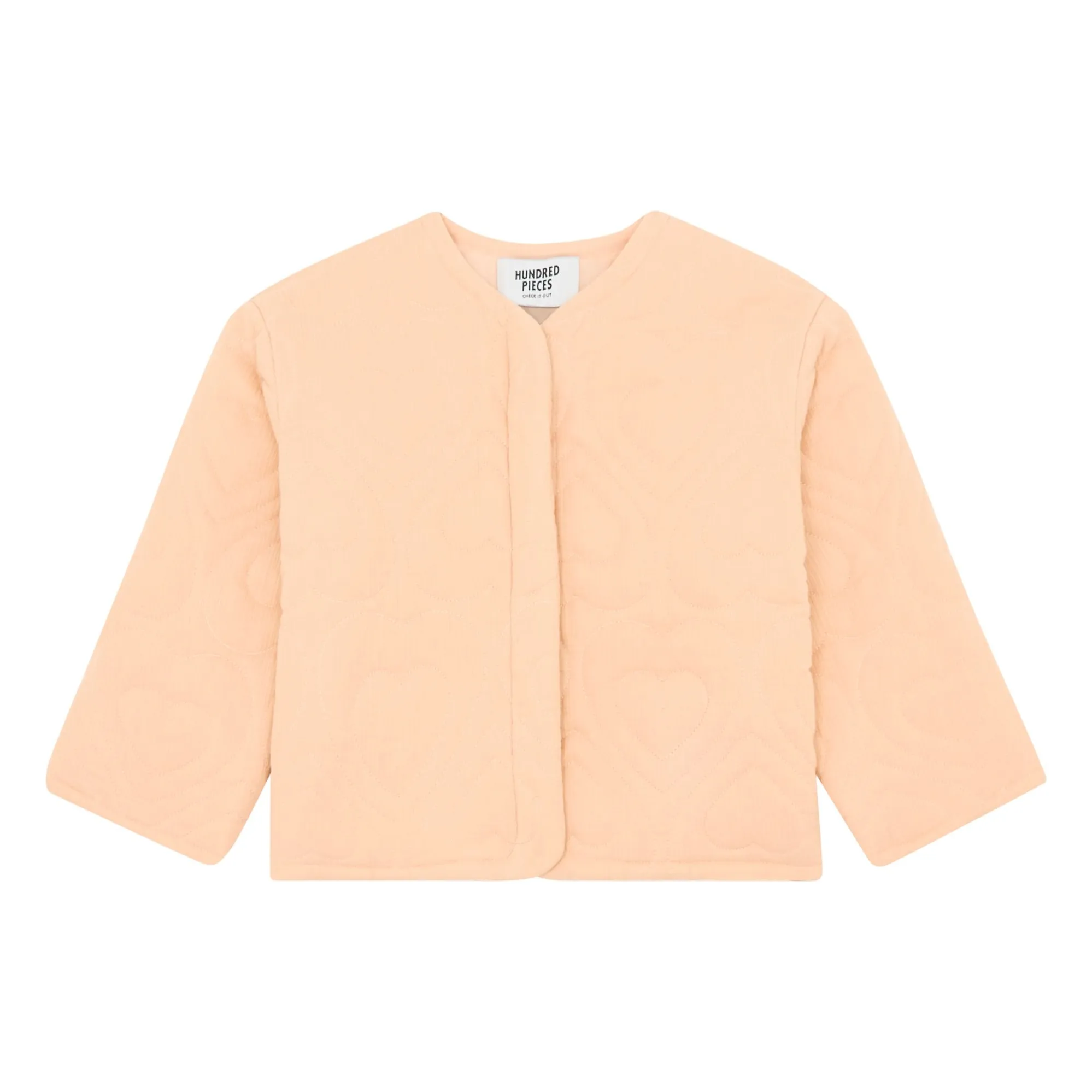 Hundred Pieces Tangerine Quilted Jacket